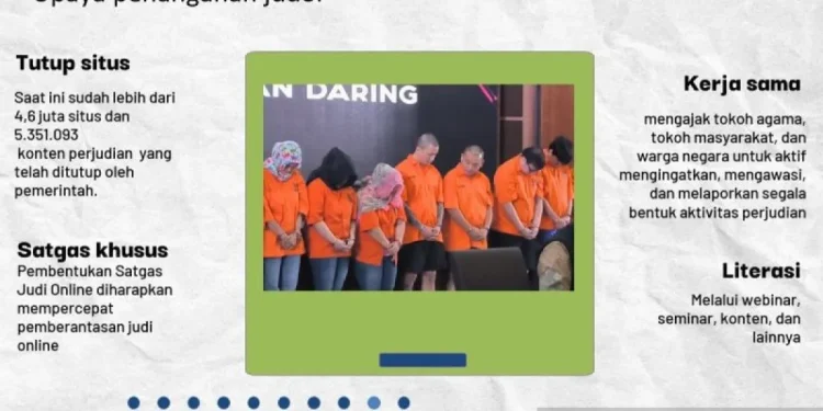 Kemkomdigi Menindak 43 Ribu Konten Judol Pada Awal Januari 2025