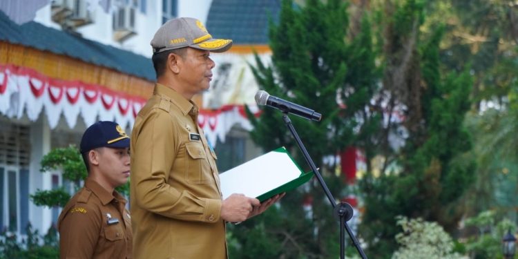 Sekda Langkat Pimpin Apel ASN, Tegaskan Peran Strategis BUMDesa dan Inovasi Sosial