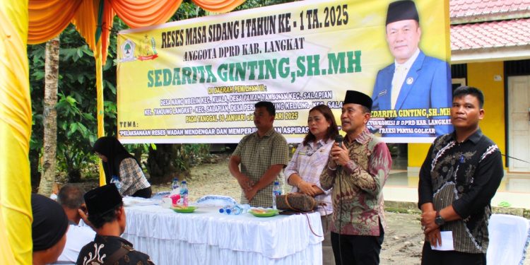 Sedarita Ginting dalam Reses di Kelurahan Tanjung Langkat: “Manfaatkan Saya Sebagai Wakil Rakyat”