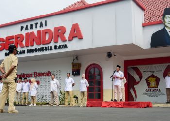 DPD Gerindra Sumut Gelar Upacara HUT Ke-17, Wakil Wali Kota Medan Ajak Kader Jaga Amanah Perjuangan Partai