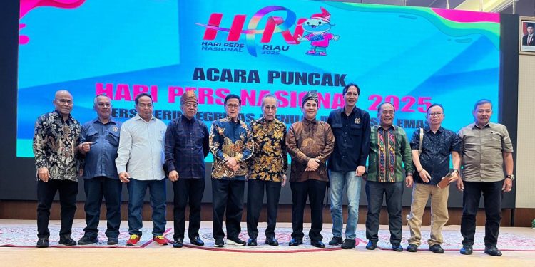 Puncak HPN 2025 di Riau: Menkomdigi Tegaskan Peran Pers sebagai Penjaga Demokrasi