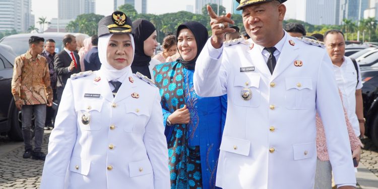 Syah Afandin dan Tiorita Resmi Pimpin Kabupaten Langkat 2025-2030