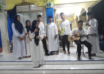 Sambut Bulan Ramadhan, Remaja Masjid Al Husein Gelar Solawat Badar