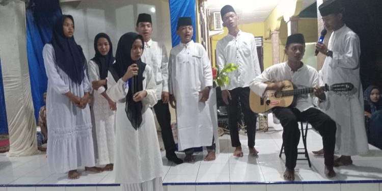 Sambut Bulan Ramadhan, Remaja Masjid Al Husein Gelar Solawat Badar