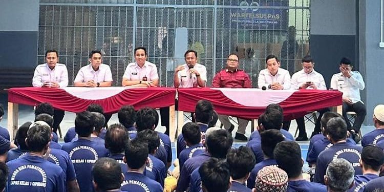 Lapas Cipinang Sosialisasikan Layanan dan Program Pembinaan bagi Warga Binaan