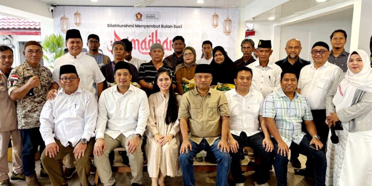 DPD Gerindra Sumut dan DPD Gemira Sumut Gelar Silaturahmi Sambut Ramadhan, Bagikan Sembako untuk Masyarakat