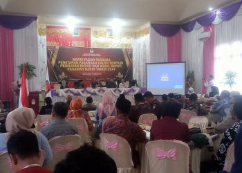 Pasca Putusan MK, KPU Pasaman Barat Tetapkan H Yulianto–M Ihpan Calon Bupati dan Wakil Bupati Terpilih