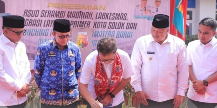 RSUD Serambi Madinah Kota Solok Resmi Beroperasi, Menteri Kesehatan Janjikan Peralatan Medis Modern