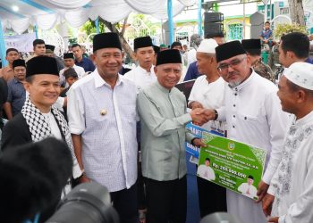 Bupati Langkat Sambut Tim Safari Ramadan Sumut, Salurkan Bantuan Rp 250 juta untuk Masyarakat
