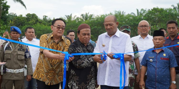 Bupati Langkat Syah Afandin Resmikan Pabrik Kelapa Sawit PT SIS, Serap 90% Tenaga Kerja Lokal