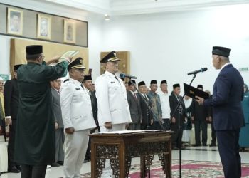 Bupati dan Wakil Bupati Pasbar Periode 2025–2030 Resmi Dilantik