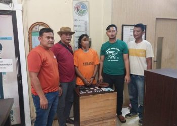 Reskrim Polsek Padang Tualang Grebek Rumah Terduga Bandar Sabu Jaringan Tiga Kecamatan