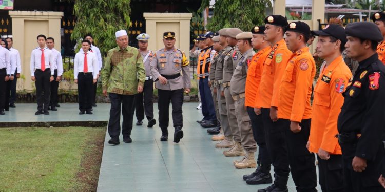Polres Pasbar Melaksanakan Apel Gelar Pasukan Dalam Rangka Ops Ketupat Singgalang 2025