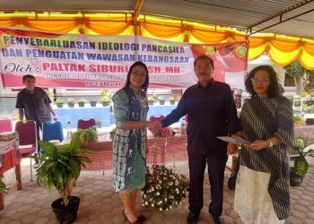 Kepsek UPT SMP 013 Sibuntuon Parpea Ajukan Proposal Bantuan Buku ke DPRD Sumut
