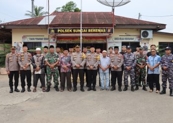 Kapolres Pasbar Gelar Silaturahmi dan Tatap Muka di Mako Polsek Sungai Beremas