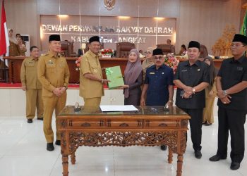 DPRD Langkat Gelar Paripurna LKPJ Bupati