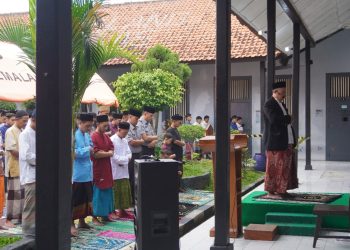 Sempurnakan Kemenangan, Rutan Pemalang Gelar Sholat Idul Fitri 1446 H dengan Khusyuk