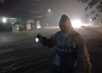 Banjir Kepung Trumon, Jalan Lintas Tapaktuan-Subulussalam Lumpuh