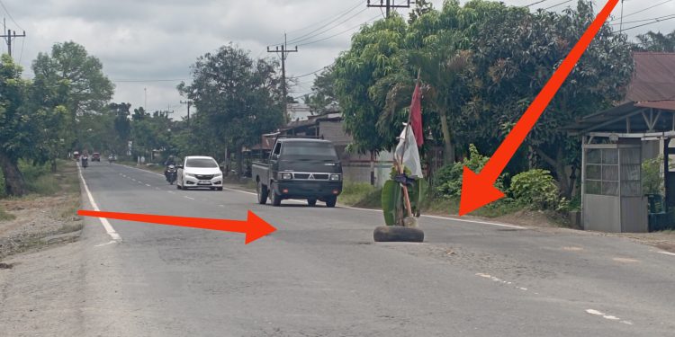 Waspada! Jebakan Maut di Jalinsum Gebang, Langkat, Ancam Pengendara