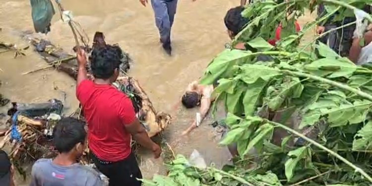 Warga Hilang Terseret Arus di Sungai Batang Angkola Ditemukan Tak Bernyawa