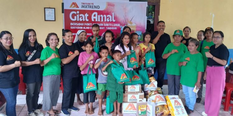 Fransiska Maresyembun dan MxTrend Tanimbar Indah Gelar Aksi Sosial