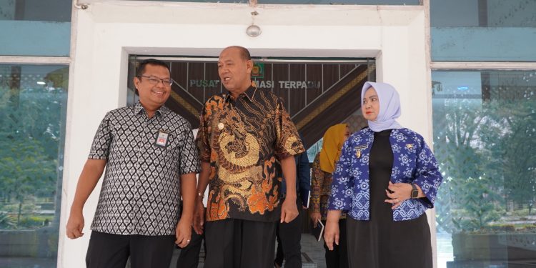 Bupati Langkat Syah Afandin Sambut Kunjungan Kepala BPK Sumut, Tekankan Komitmen Raih WTP