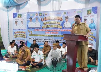 Bupati Langkat Resmikan Desa Digital Teluk Bakung