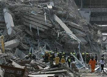 Kuatnya Gempa Bikin Gedung Pencakar Langit di Bangkok Runtuh dalam Sekejap Mata