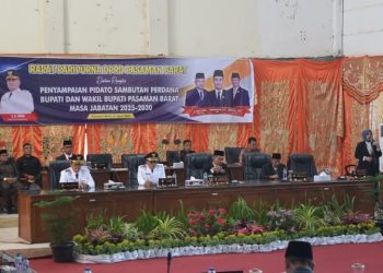 DPRD Pasaman Barat Gelar Paripurna Masa Sidang Ke 10