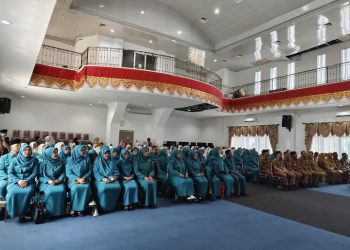 Pengurus TP PKK Kabupaten Pasaman Barat Resmi Dikukuhkan Bupati Yulianto