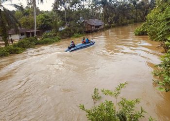 Bocah 15 Tahun Asal Aceh Timur Hilang Terseret Arus Sungai Selepan