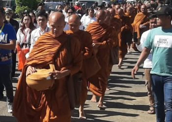 32 Biksu Thudong dari Thailand Dijadwalkan Singgah di Pemalang dalam Perjalanan Spiritual Menuju Candi Borobudur