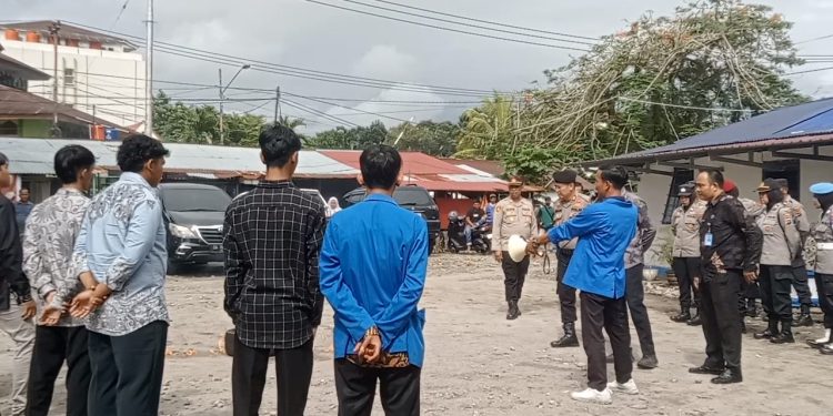 Mahasiswa Pasbar Melakukan Aksi Damai di Depan Kantor BNN Pasaman Barat, Sampaikan Tiga Tuntutan