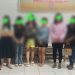 Pol PP Pasaman Barat Mengamankan 8 Orang Wanita di Dua Cafe