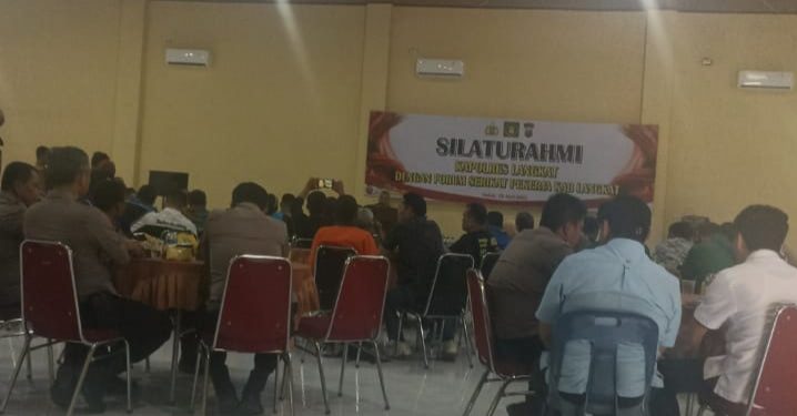 Jelang May Day, Forum Serikat Pekerja Langkat Silaturahmi Bersama Kapolres dan Wakil Bupati