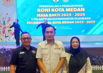 Pengkot Kodrat Medan Ucapkan Selamat kepada Pengurus Baru KONI Kota Medan