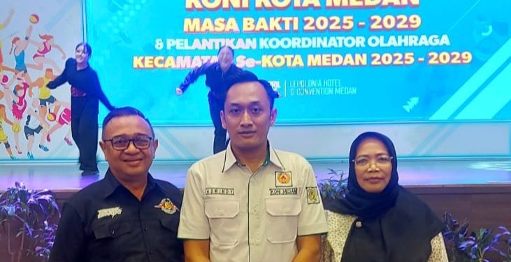 Pengkot Kodrat Medan Ucapkan Selamat kepada Pengurus Baru KONI Kota Medan