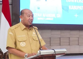 Bupati Langkat Pimpin Rapat Percepatan Universal Health Coverage (UHC) Non Cut Off