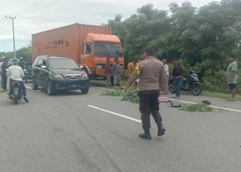 Tiga tewas dalam tabrakan minibus dan sepeda motor di Aceh Jaya