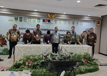Bupati Pasaman Barat Hadiri Rakor Antikorupsi Bersama KPK