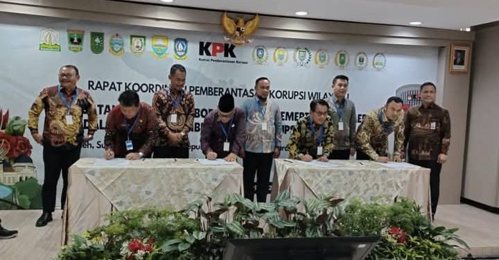 Bupati Pasaman Barat Hadiri Rakor Antikorupsi Bersama KPK