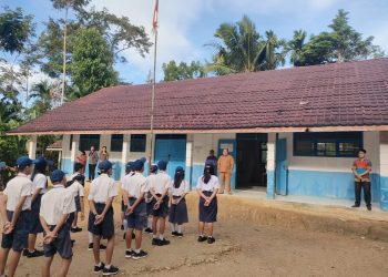 Pelaksanaan Ujian Satuan Pendidikan di SMP Negeri 3 Satu Atap Idanotae Berjalan Lancar