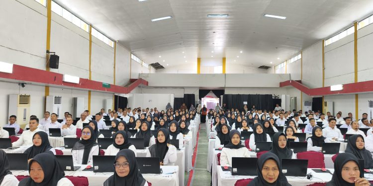 Wabup dan Pj Sekda Pasbar Tinjau Lokasi Tes Seleksi PPPK Tahap II di Kampus II UIN Imam Bonjol Kota Padang