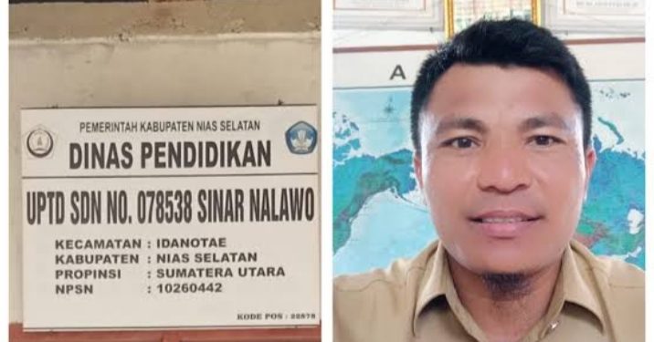 Kepala SDN 078538 Sinar Nalawo Bantah Dugaan Pungli Rp 1 Juta Terkait Pengaktifan Dapodik