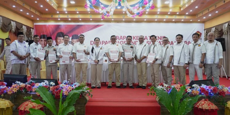 DPD Gerindra Sumut Gelar Rakernis di Sergai