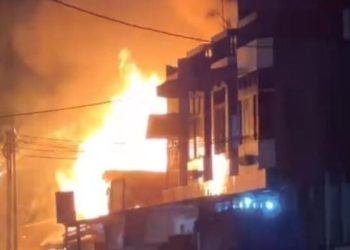 Tragis! 6 Orang Satu Keluarga Tewas Terpanggang dalam Kebakaran 4 Ruko di Aceh Tamiang