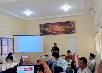 KPU Pasbar Gelar Evaluasi Internal Penyelenggaraan Pilkada Tahun 2024