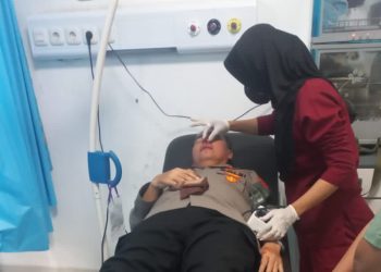 Kapolsek Belawan Terluka Saat Bubarkan Tawuran di Lorong Stasiun