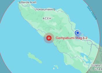 Gempa 6,2 SR Guncang Aceh Barat Daya, Warga Panik: Getaran Terasa hingga kabupaten Langkat