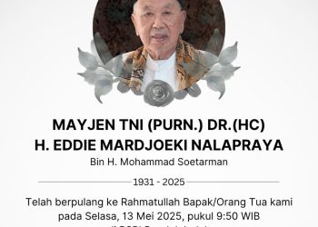 Tokoh Nasional H. Eddie Nalapraya Wafat di Usia 94 Tahun, Indonesia Kehilangan Sosok Pendiri RAPI